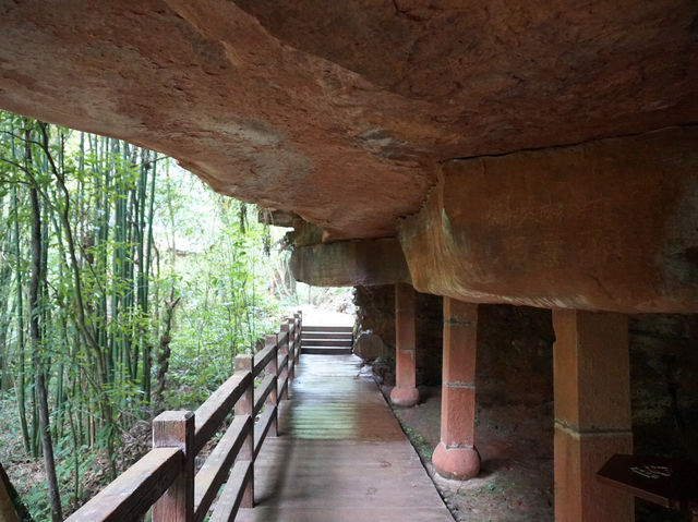 单人徒步赤水佛光岩、大瀑布景区