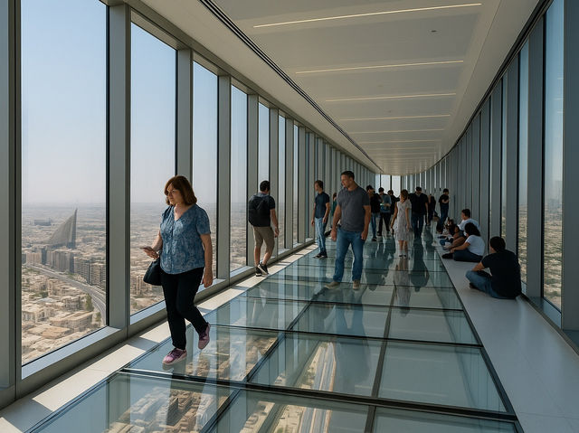 Inside the Dubai Frame – A Walk Through Time & Space ✨🌆
