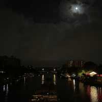 Hangzhou River Night Walk 
