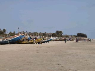 The beauty of Cap Skirring fishing port
