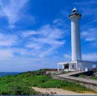 🌺殘波岬燈塔🌺攀登30公尺高燈塔欣賞無敵美景