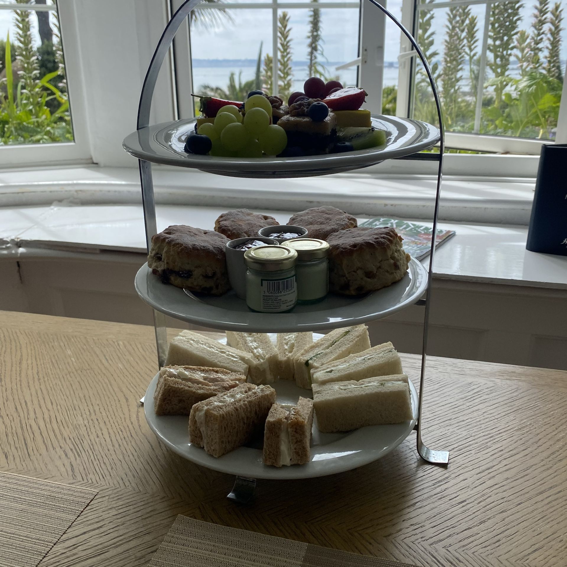 Afternoon tea in Herm 