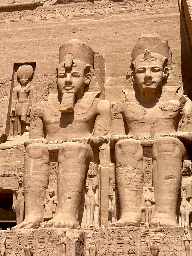 📍Abu Simbel Temple Complex, Egypt 🇪🇬 