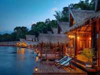 The float house river kawai resort 🇹🇭 