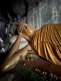 Reclining Buddha cave and stunning view to the bay