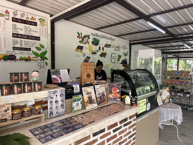 Secret spot for chocolate lovers in Ranong