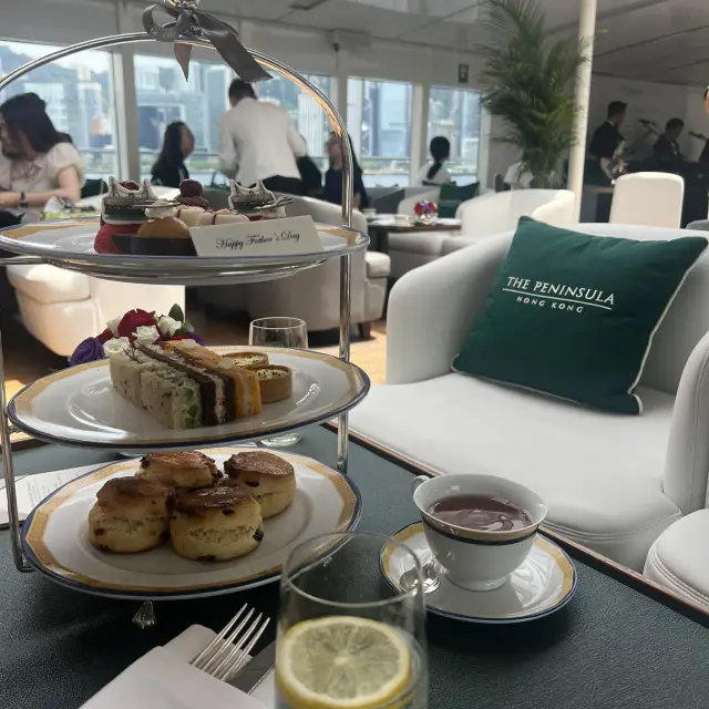 Peninsula Classic Afternoon Tea and Star Ferry "World Star" Victoria Harbour Tour｜A Luxurious Experience in Hong Kong