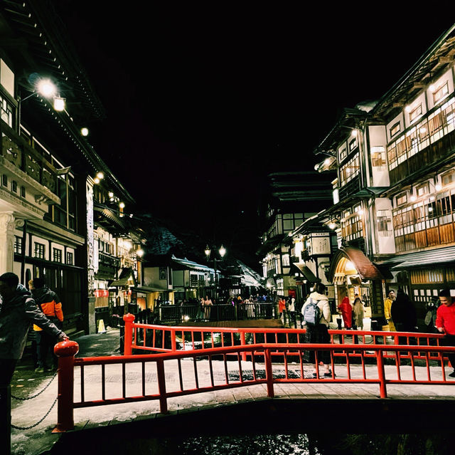 Tokyo to Ginzan Onsen: A Magical Nighttime Stroll