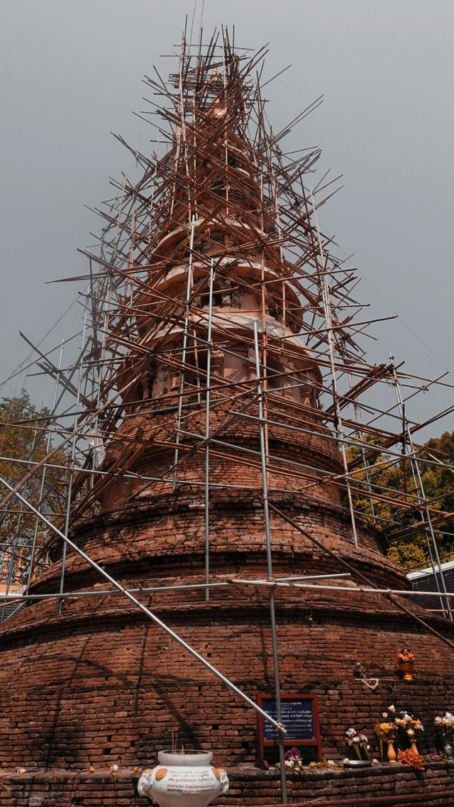 Chiang Mai's largest meditation center, a place where you can truly calm down.