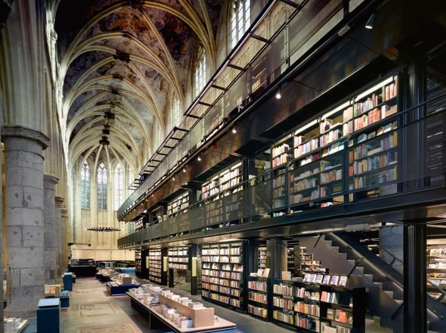 Stop making noise! This is the most beautiful bookstore in the world.