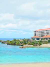 Okinawa vacation | I want to be a lifeguard here, facing the sea every day.