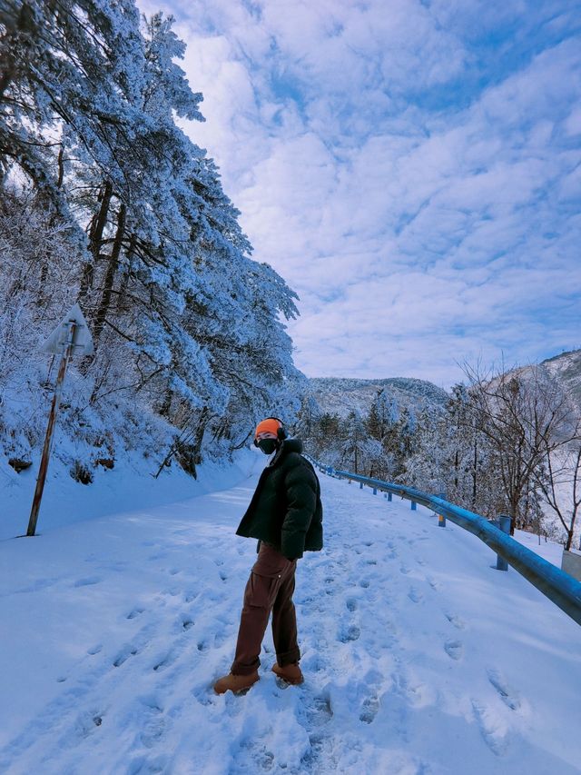 大雪將至九宮山的雪景萬萬不能錯過