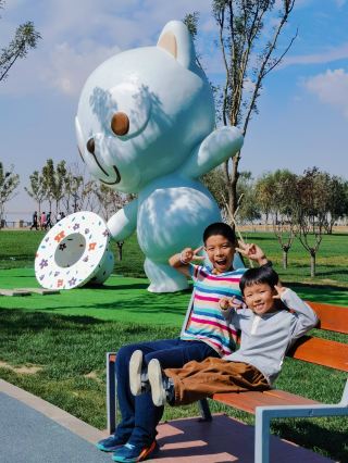 Wuhai Parent-Children｜A free children’s paradise by the Yellow River where you can dig in the sand and watch the sunset