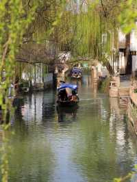 江南水鄉，水墨周莊