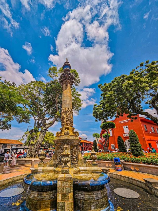 This is the Dutch Red House in Malaysia♥️🤩