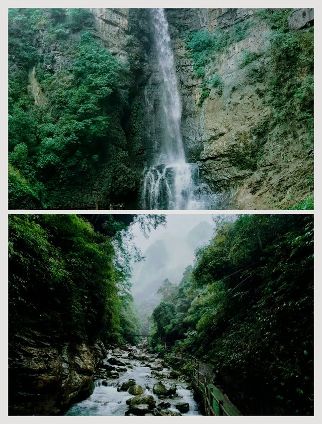 雨後黑山谷、夏日來避暑