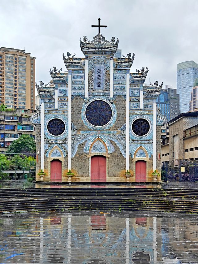 貴陽標誌性建築 | 北天主教堂最佳拍照位