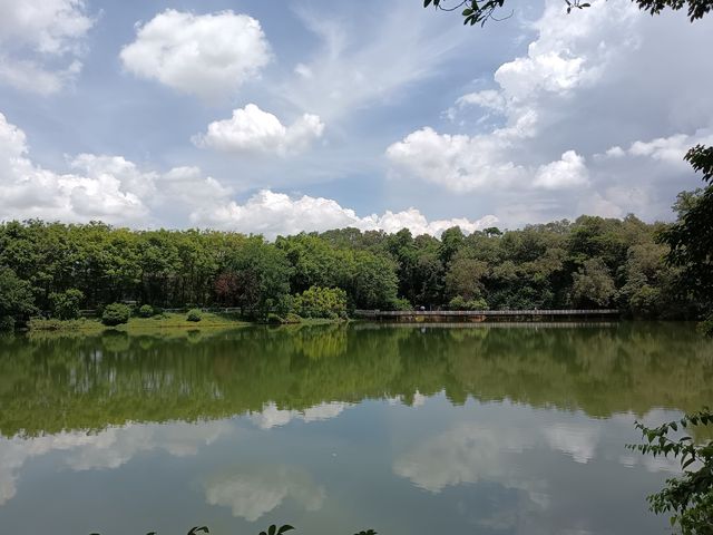 很多廣州人不知道藏在白雲山裡的“天空之鏡”