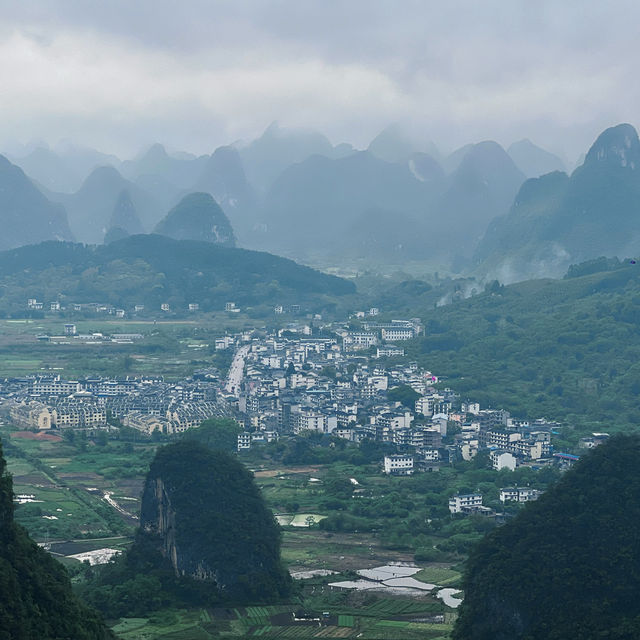 🌫️ Fog to Fairytale: Yangshuo Ruyi Peak ⛰️ 