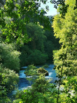 Southern France Spring Water Town