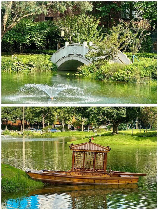 摩訶池公園，來了就不想走！