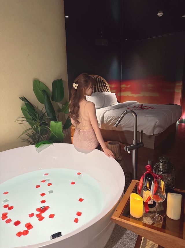 誰懂！和npy一起住酒店吼幸福
