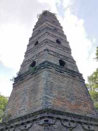 金華市浦江塔山公園丨龍德寺塔丨千年古塔。