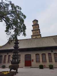 2024臨汾遊之臨汾鐵佛寺及平陽鼓樓。