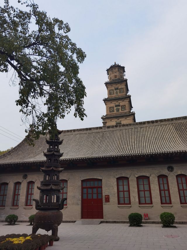 2024臨汾遊之臨汾鐵佛寺及平陽鼓樓。