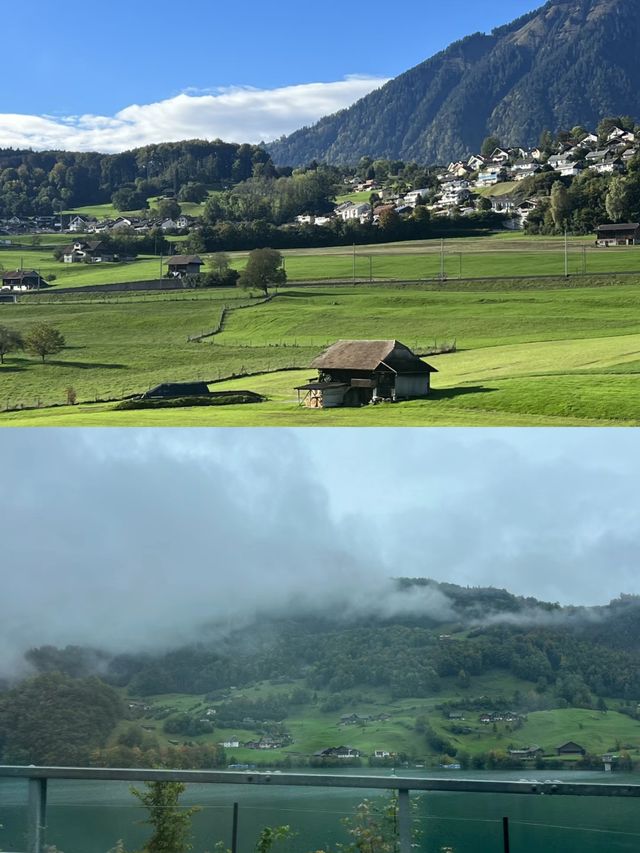 沿途的風景|瑞士自駕真的很方便