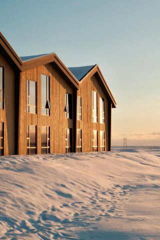 The most beautiful hotel in Jökusarlon, Iceland