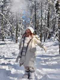 老里克湖徒步||喜歡玩雪的我很開心~~