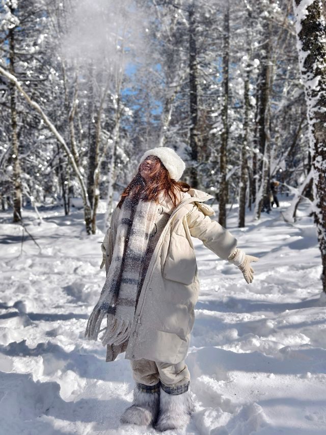 老里克湖徒步||喜歡玩雪的我很開心~~