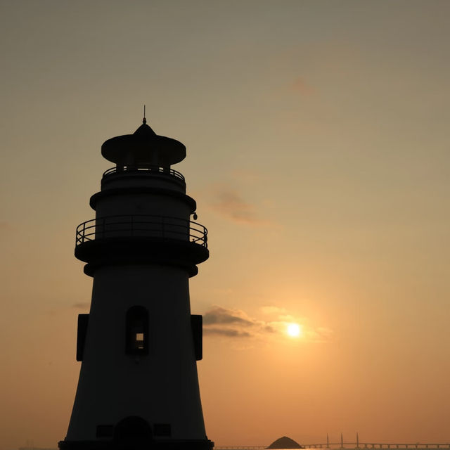 看一場永不落幕的橘子海🌅 珠海愛情郵局