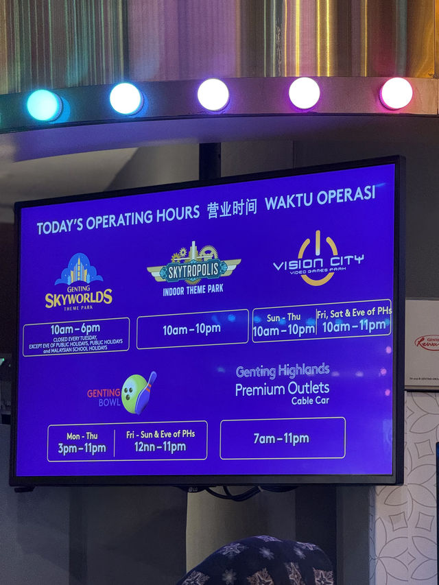 Discover Genting Skytropolis Indoor Theme Park