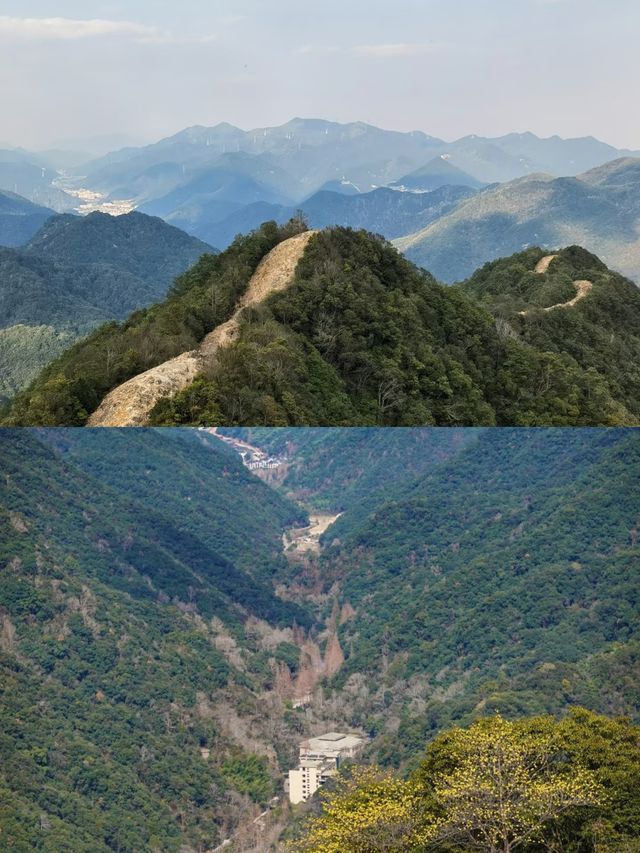 大家都以為我在北京遠足，這是隱於寧波的長城呀