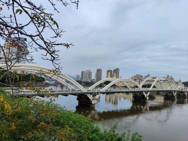 福州之行 - city walk (煙台山公園/ 閩江之心/ 解放大橋/ 茉莉大街)