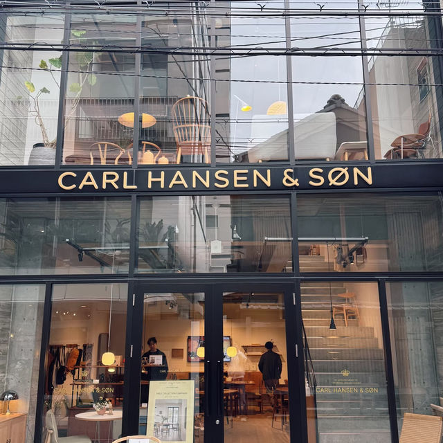 📍大阪探店購物｜在心齋橋橘子街偶遇Carl Hansen & Son的北歐美學殿堂✨ 