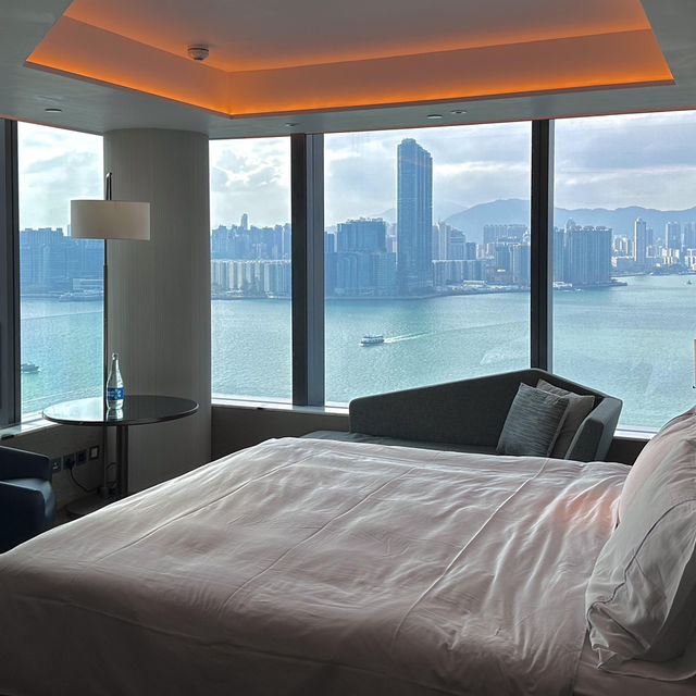 🏨香港維港必住！凱悅尚萃酒店海景房美到窒息✨