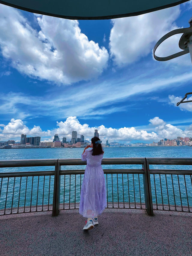 🎡香港必打卡！維港摩天輪俯瞰萬家燈火，浪漫值直接爆表！