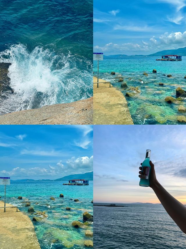 淡季陵水返嚟啦，真心建議7-8月去，因為真係～
