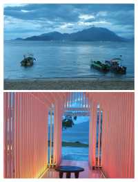 深圳較場尾海景私湯酒店｜浸住溫泉睇海