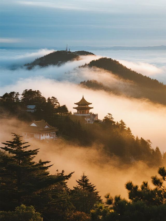 親子遊必衝！白雲山 20 分鐘徒步看日出雲海