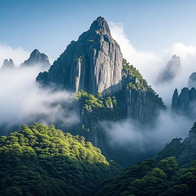 雲端漫步醉美瀑布