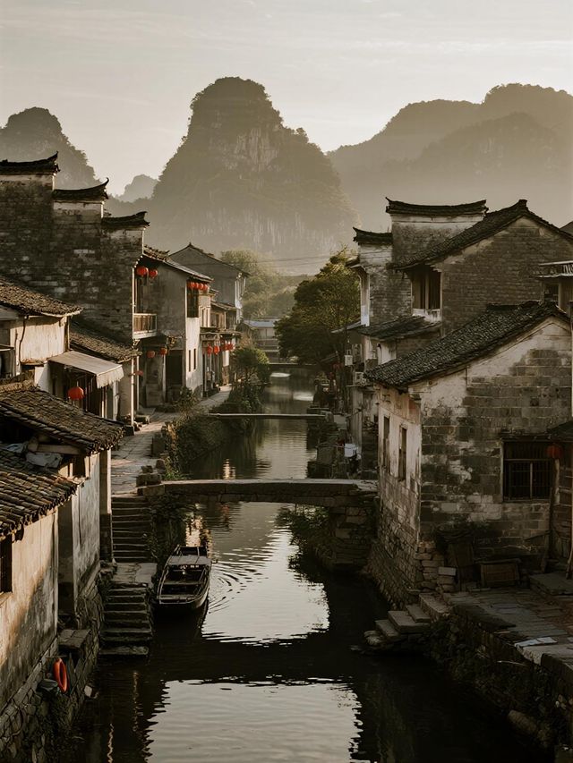 ​​ 黃姚古鎮的秋天，才是我夢裡的江南模樣