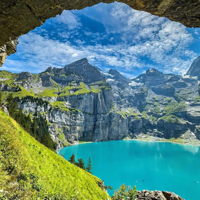 🇨🇭스위스에서 꼭 가봐야 할 호수! 에메랄드 빛 외시넨 호수의 마법✨