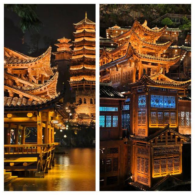 燈火長卷鋪展，在黔西南撞進現實童話秘境✨