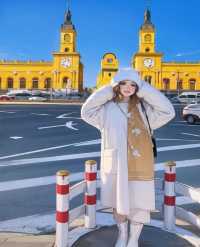 當雪花飄落時，哈爾濱的景色最為美麗