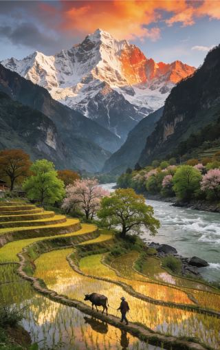 The First Bay of the Rainbow's Spectacular View