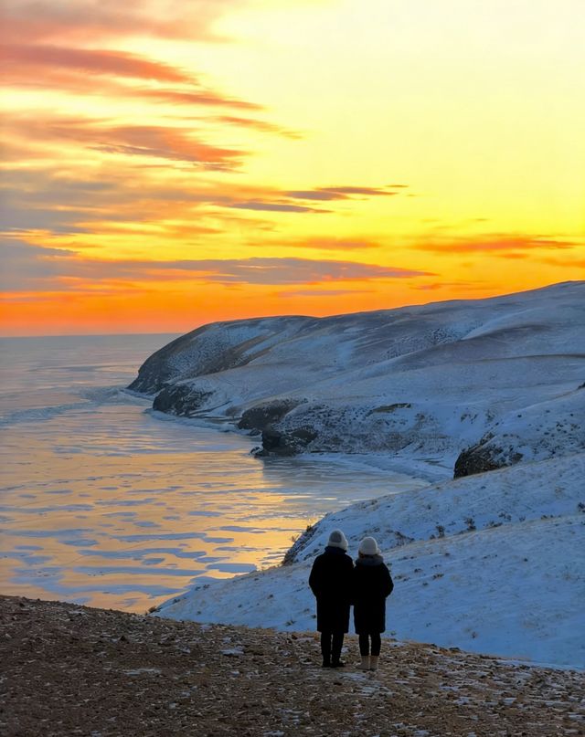 冬日呼倫湖｜邂逅冰封之海的極致浪漫
